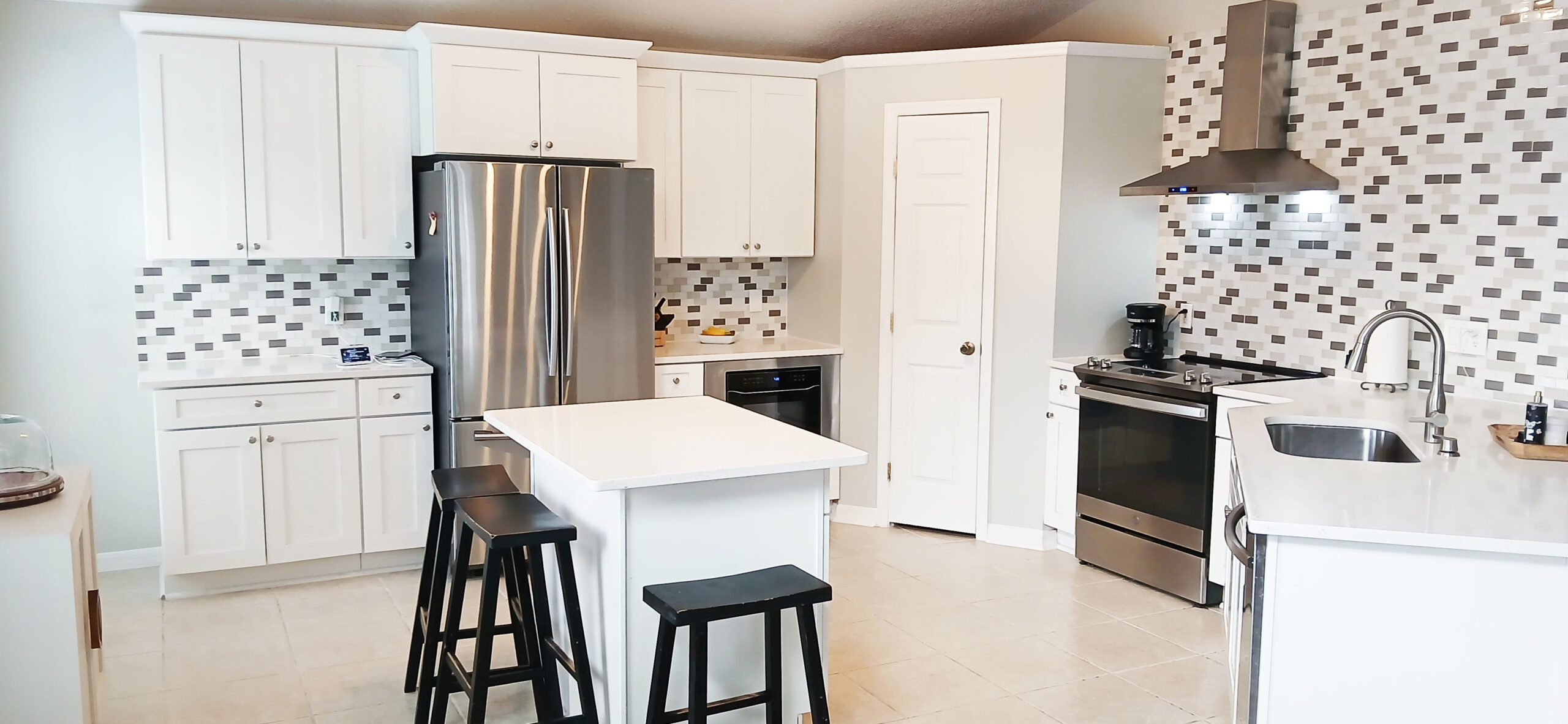 kitchen upgraded